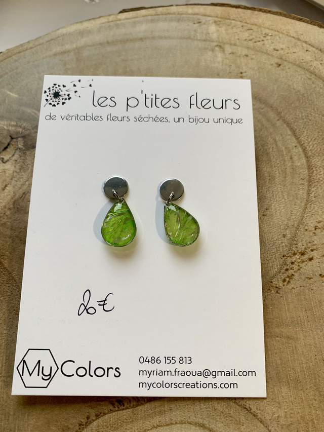 Persil : boucles d'oreilles clous