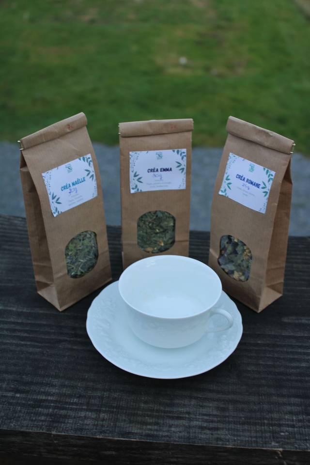 Crea Emma – Infusion bien-être aux plantes (70g)