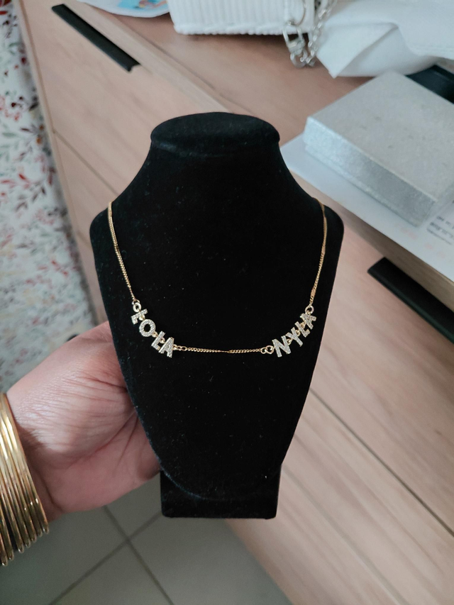 Collier Personnalisé Double prénom 