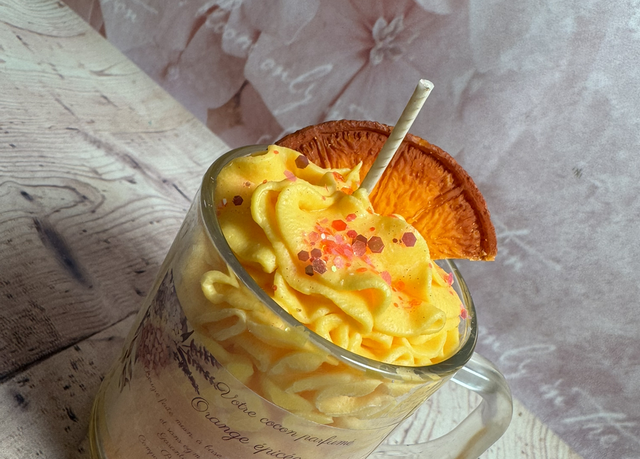 Bougie exquise orange épicée