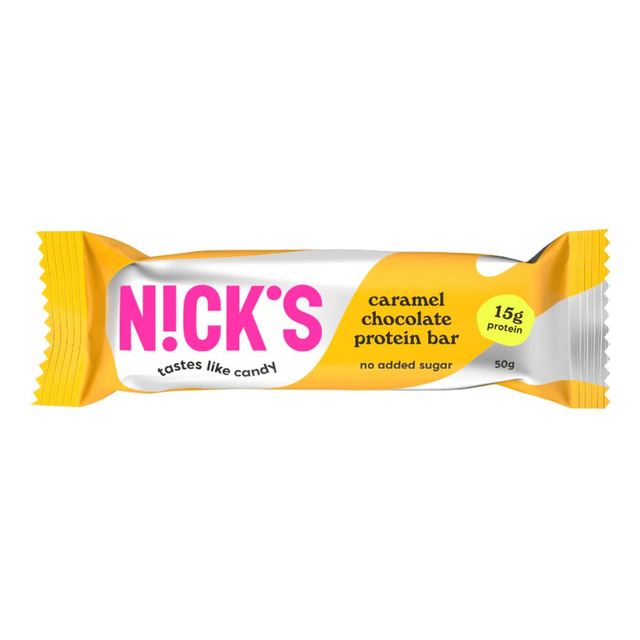 N!ck's Caramel Chocolate Protein Bar 50g