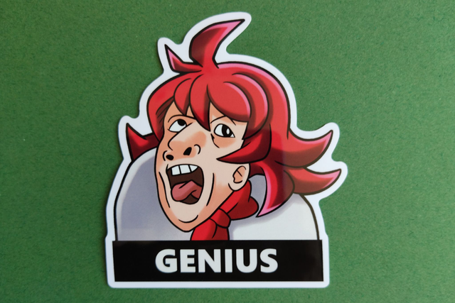 Memesticker "Genius"