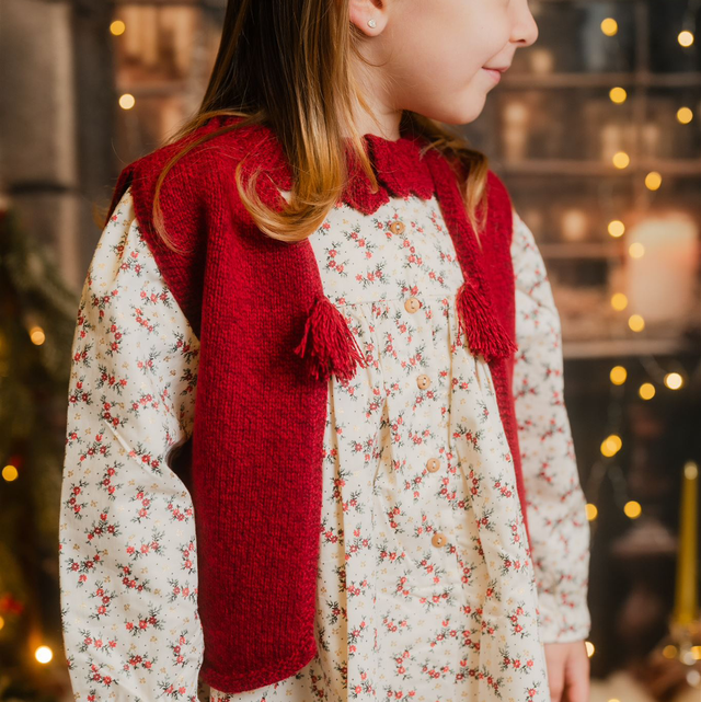 Wedoble - gilet lana e cashmere 3anni