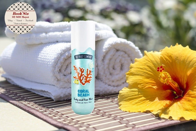The Fruit Company " Brume scintillante corps et cheveux Coral beach "