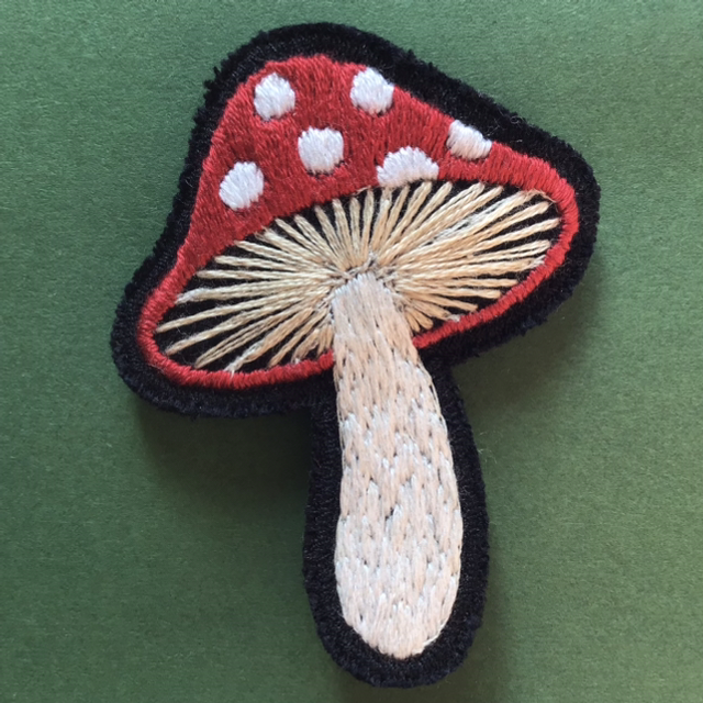 Broche Champignon