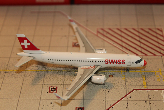 Swiss A320Neo (HB-JDC) "AirDeer", 1:400, Phoenix