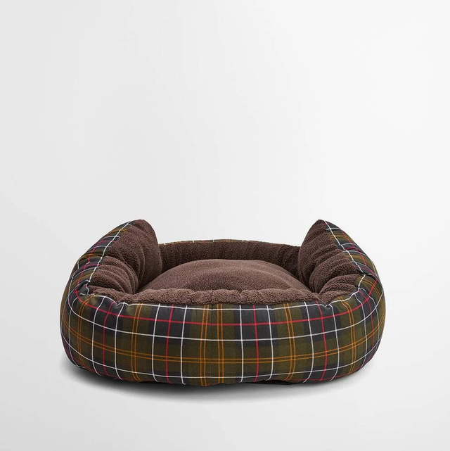 Barbour Snuggle Dog Bed 35" Classic Tartan