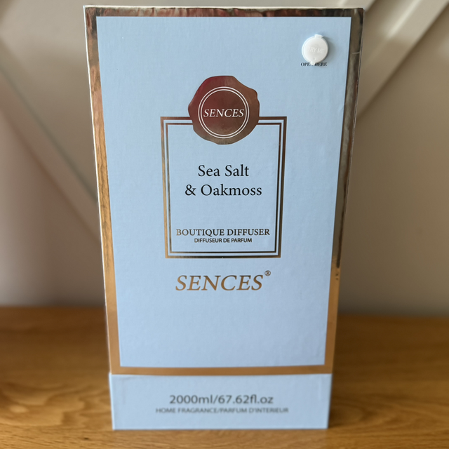2000ml Sences Diffuser  sea salt &amp; oak moss DELIVERY ONLY 