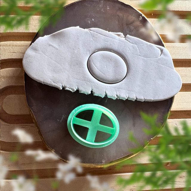 Emporte-pièce - Ovale plein