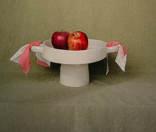 Coupe à fruit sur pied