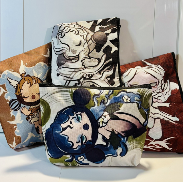 Lovely Handmade SP Character zipped pouch - 4 designs