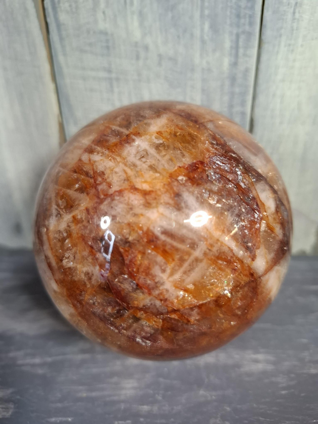 Fire Quartz Sphere 