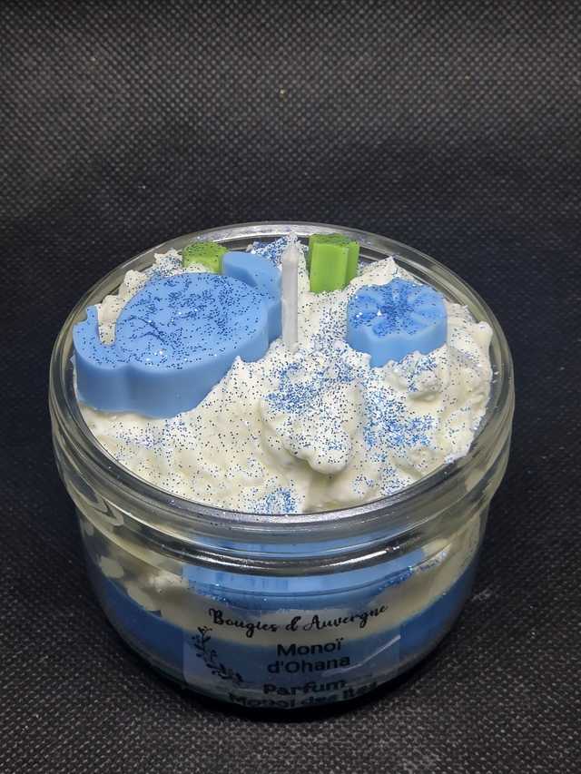 Bougie Monoï d’Ohana Parfum Monoï des îles