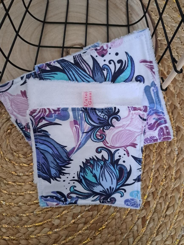 Lots de quatre lingettes nettoyantes 