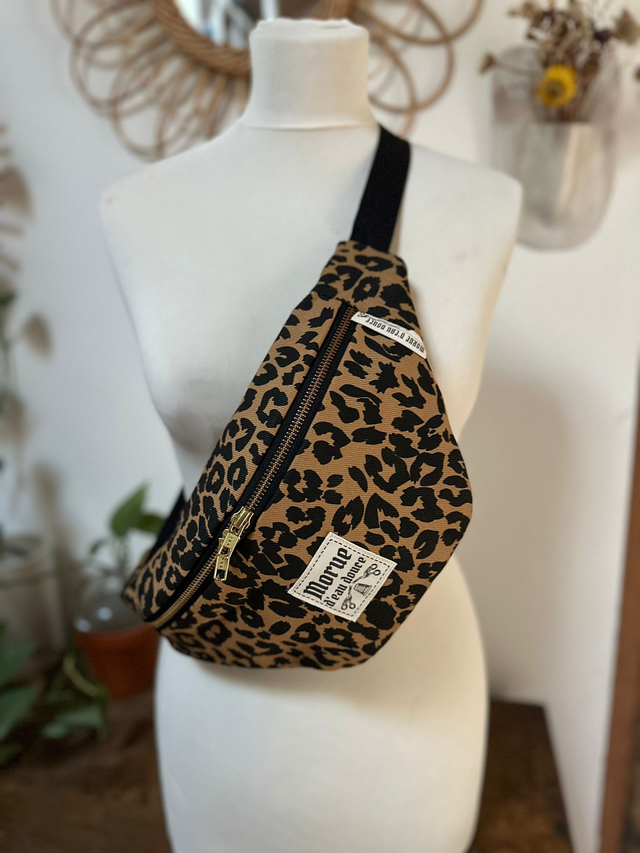 sac M léopard graou