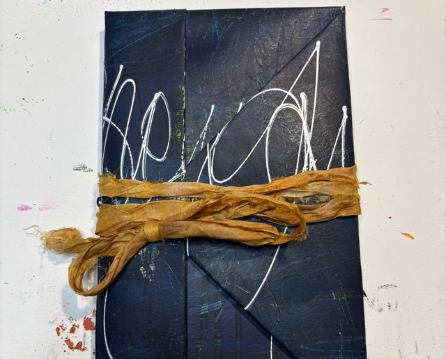 Falt-Art Journal KIT blau