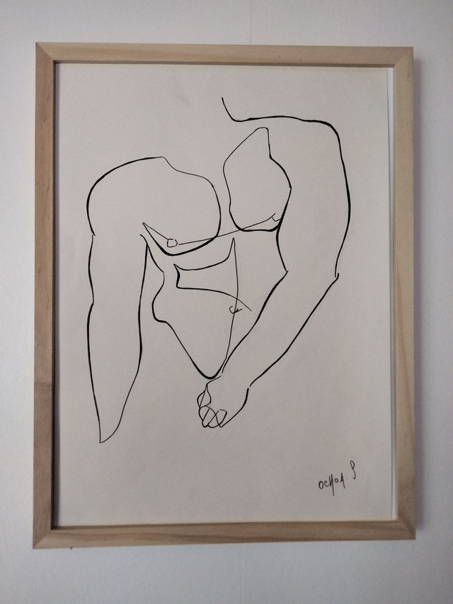  buste masculin  Format A3