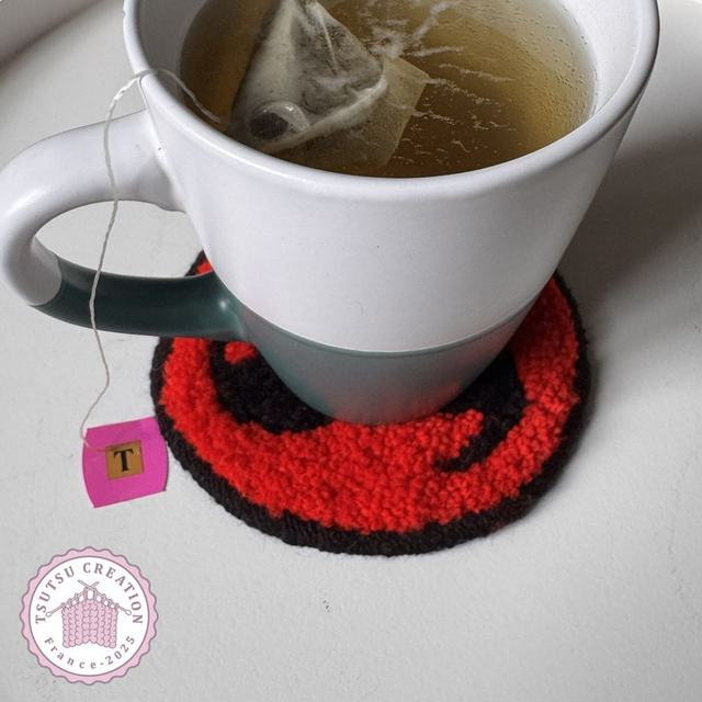 Dessous de tasse Sharingan - Naruto