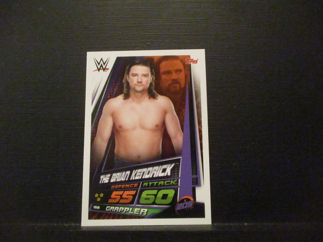The Brian Kendrick - W 205 Live Slam Attax Universe Original Trading Card #158