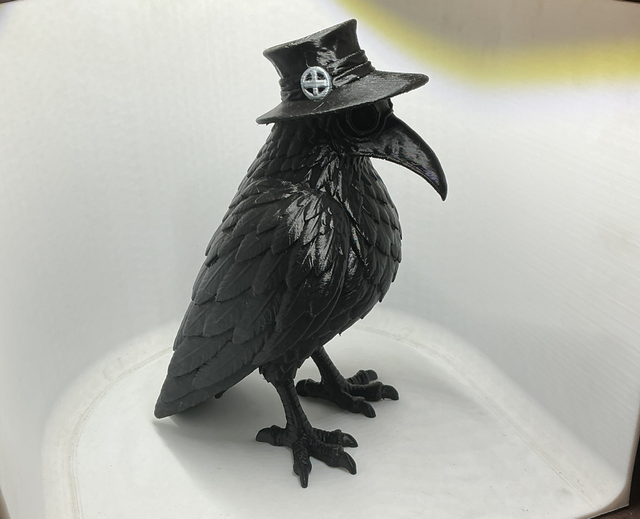 Gothic Steam Punk Raven