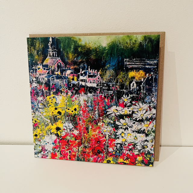 Greetings card- Galashiels 