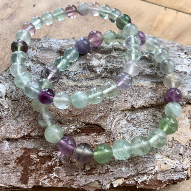Bracelet Fluorine ou Fluorite 
