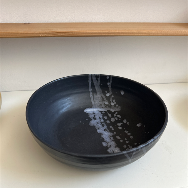 Saladier noir - moyen 