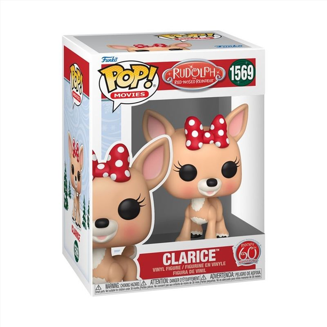 Funko Rudolph The Red-Nosed Reindeer POP! Movies Vinyl Figure Clarice