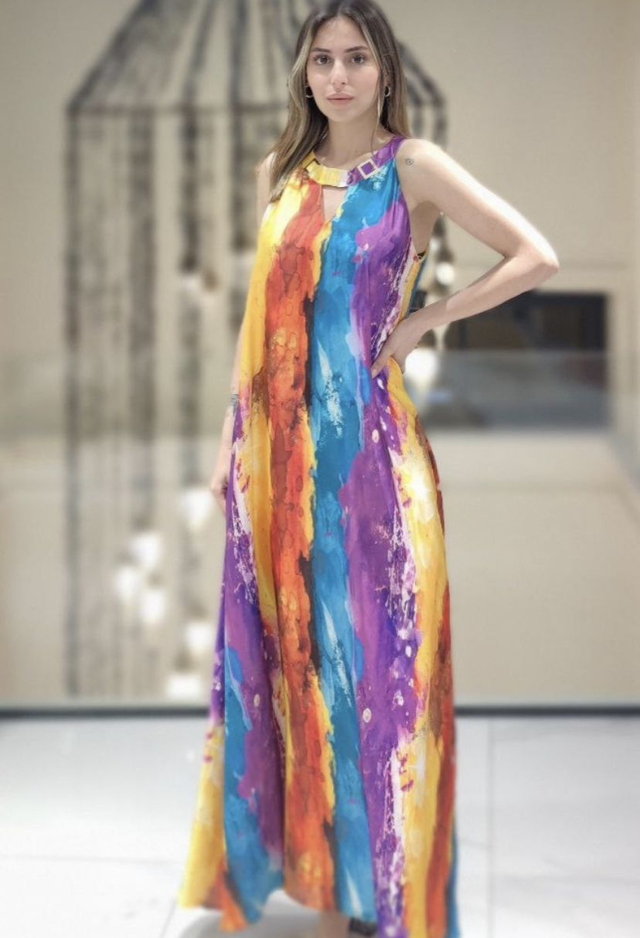 Regenbogenkleid 