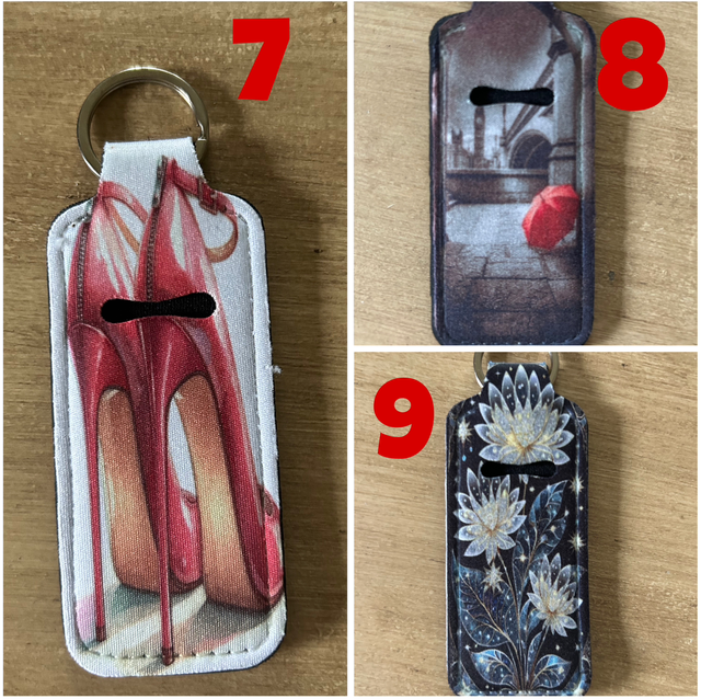 Porte-clés Rouge à lèvres/Briquet