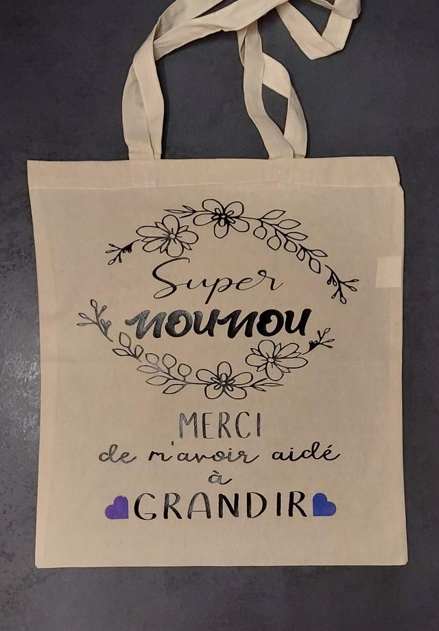 Tote-bag super nounou