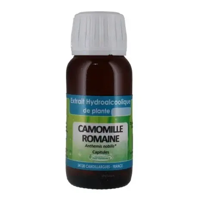 Extrait de Camomille Noble (Anthemis nobilis) Bio Phytofrance 60 ml | Digestion &amp; Confort