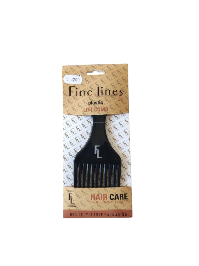Peigne afro plastique 