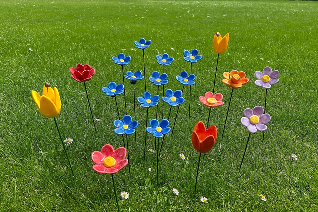 Klei bloemen maken workshop 