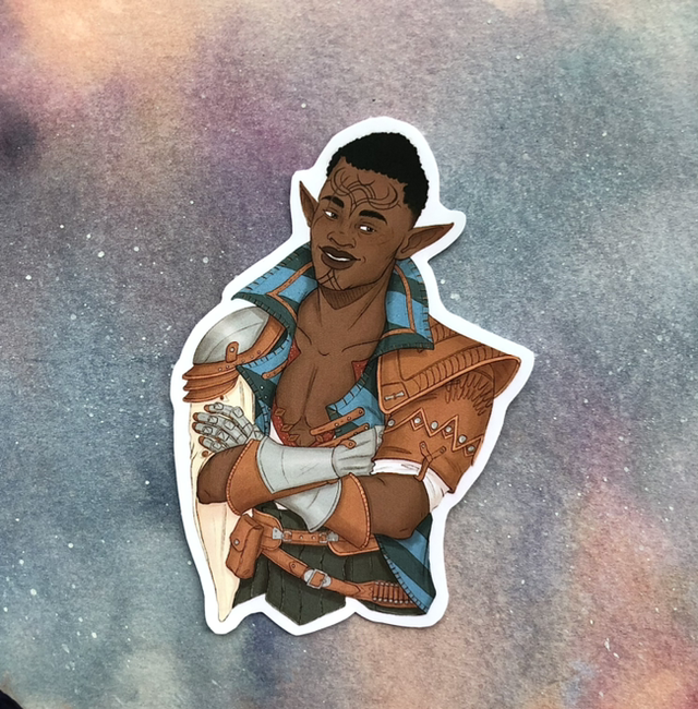 Dragon Age - Davrin Sticker-S31