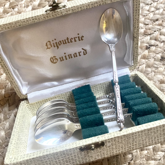 Coffret 6 cuillères Manche russe 