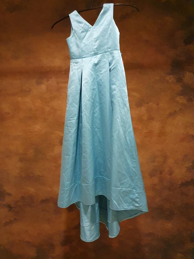 Abendkleid Kinder Elsakleid blau 156
