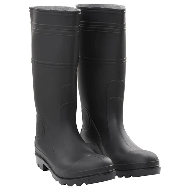 Bottes de pluie noir taille 45 PVC