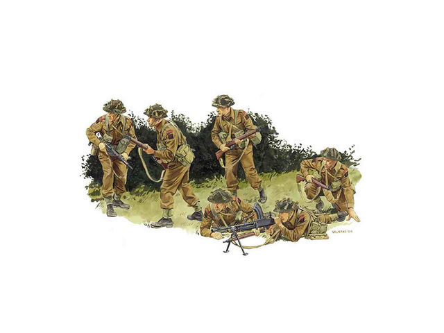 Infanterie Britannique Normandie 1944 Dragon 6212 1/35