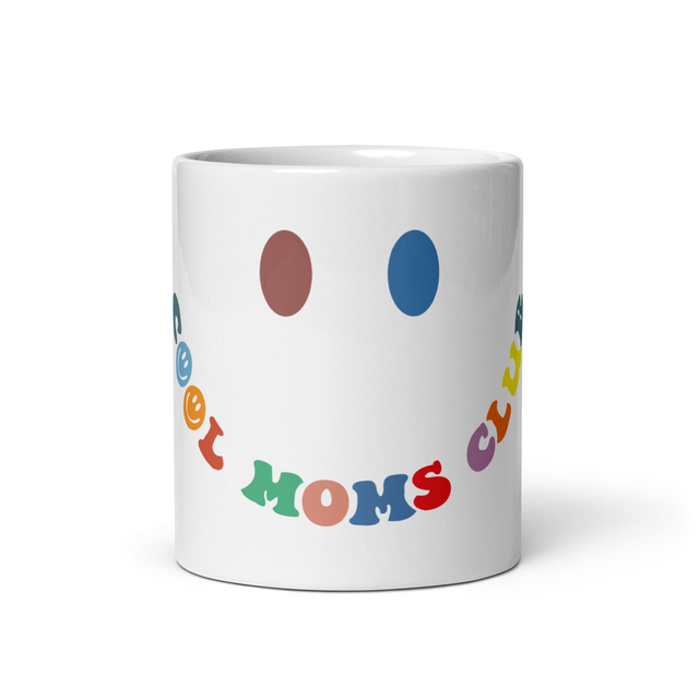  Tazza bianca lucida cool moms 2 