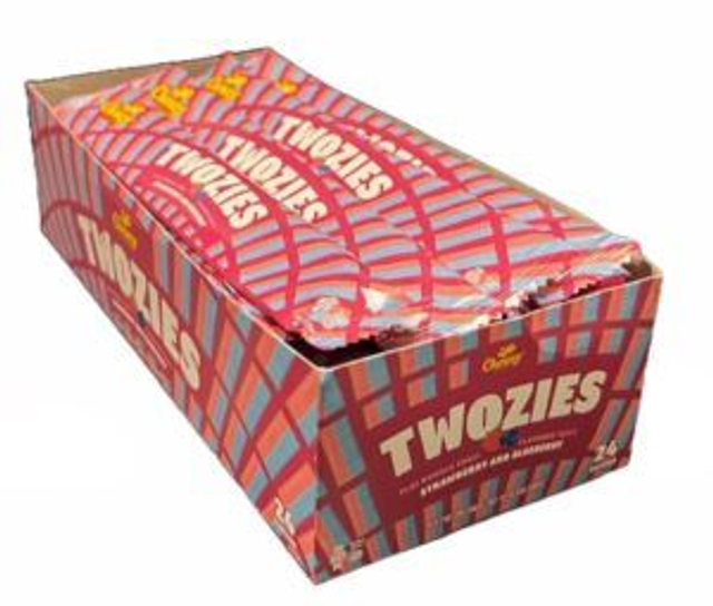 Chewzy Twosies Taffy Strawberry & Blueberry