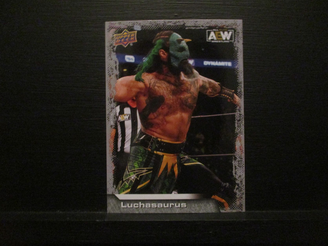 Luchasaurus - All Elite AEW Original Upper Deck Trading Card #10