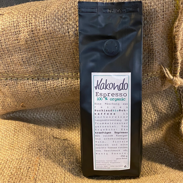 Espresso 100% organic