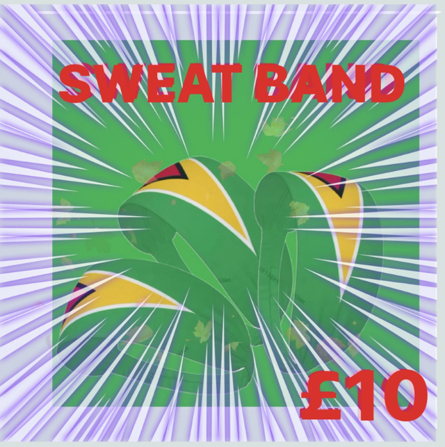 🇬🇾GEO PEPPER POT SWEAT BAND