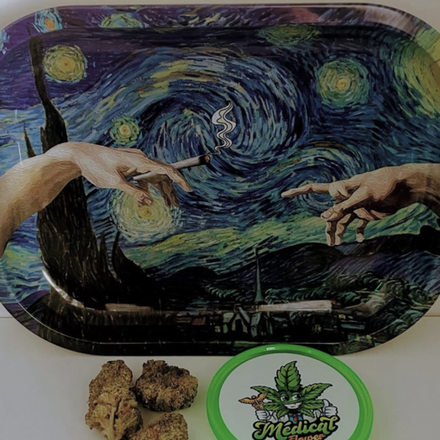 plateau en métal 12cm/17cm 