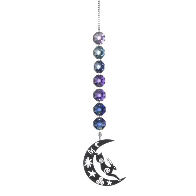 Hare and Moon Cascade Suncatcher