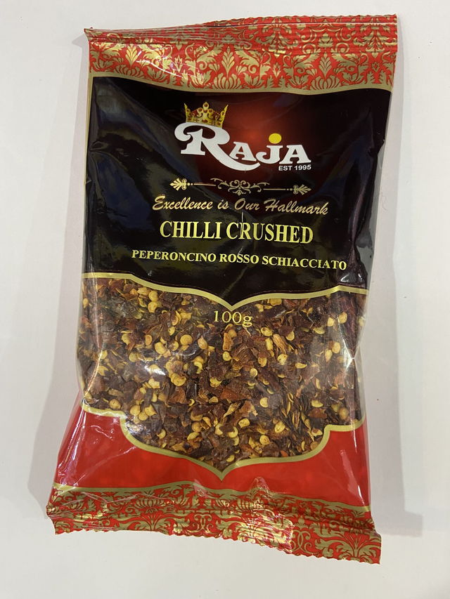 CHILLI CRUSHED 100G - RAJA