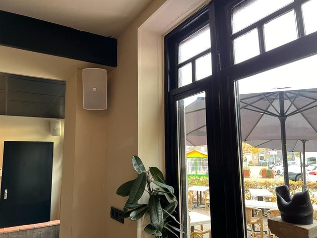 AUDAC HP mural 6&quot; 2voies 16ohm/60W - Blanc (paire)