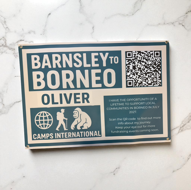 200cm x 100cm banner