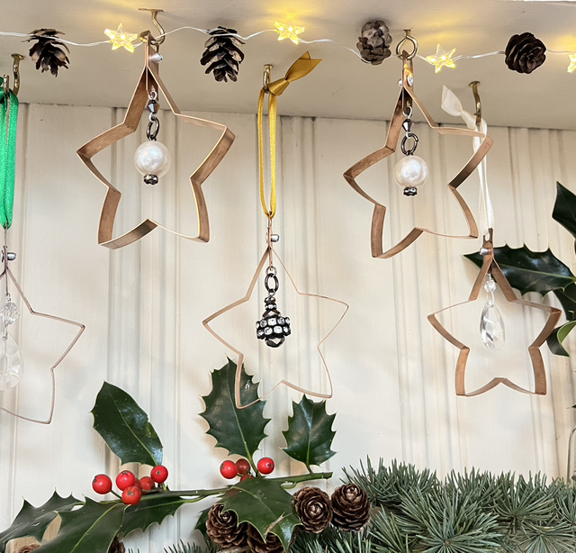 Small Star Copper Decoration